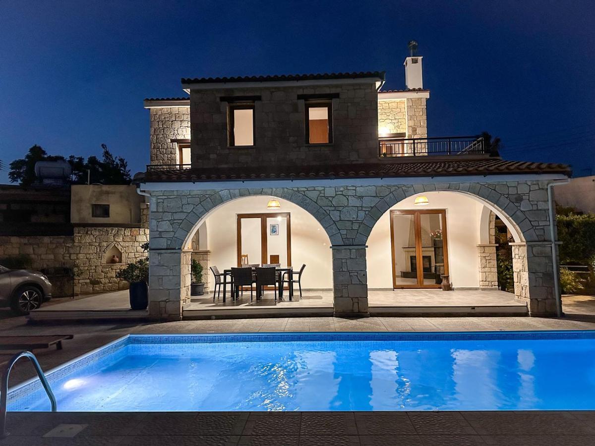 Almond Grove Luxury Villa Wprivate Pool Simou Exterior photo